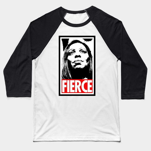 TISH JAMES - FIERCE - LETITIA JAMES Baseball T-Shirt by Tainted